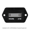 Jayron LCD Digital Hour Meter AC 86V to 230V Resettable