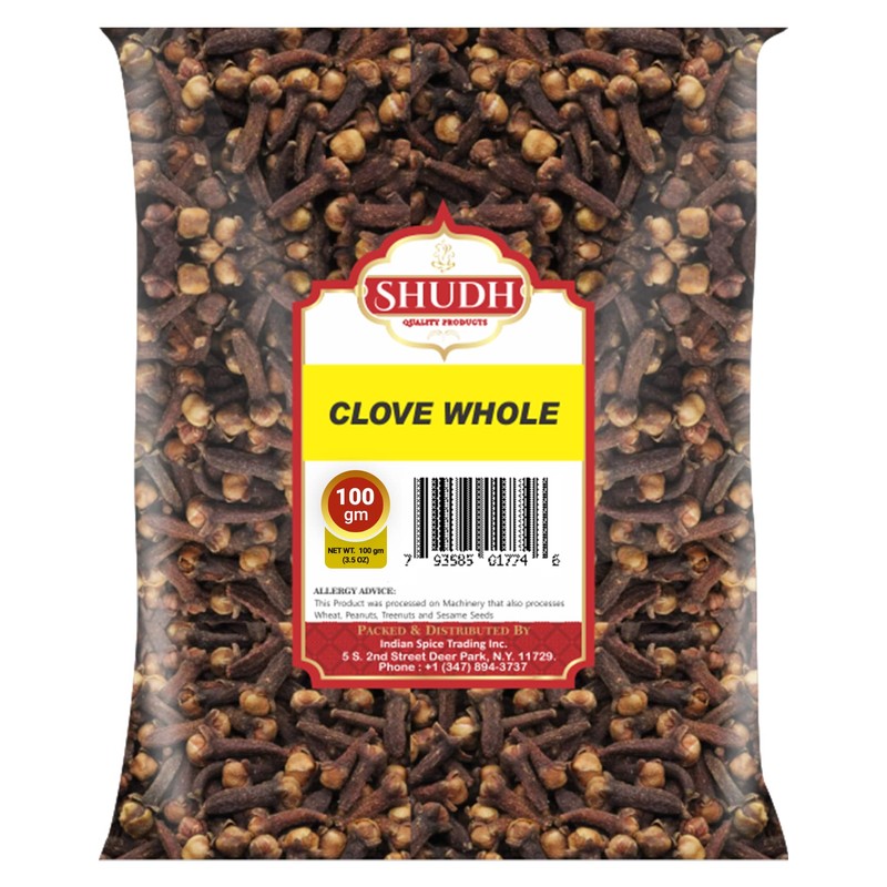 Indian Spice Cloves Whole (Laung) 3.4 oz (100g) , Tea,