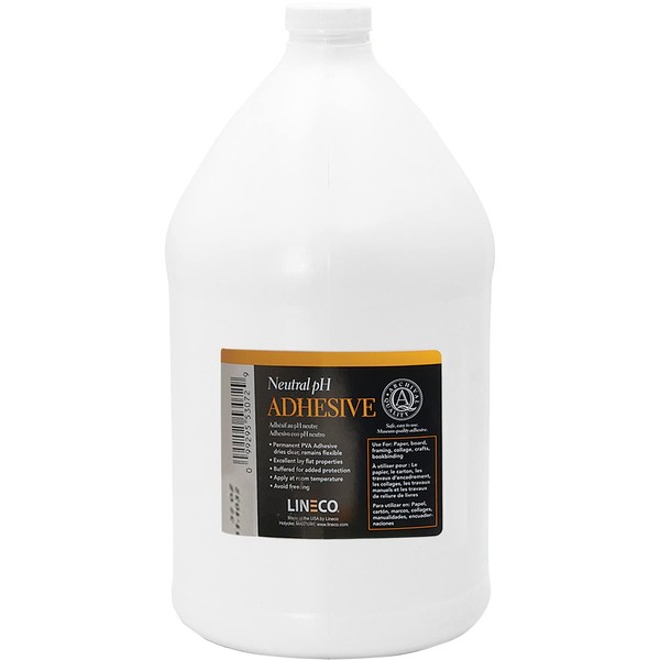 Lineco Neutral pH Polyvinyl Adhesive, 1 Gallon Bottle (901-1128)