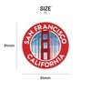 Sticker Pack San Francisco Golden Gate Bridge Large
