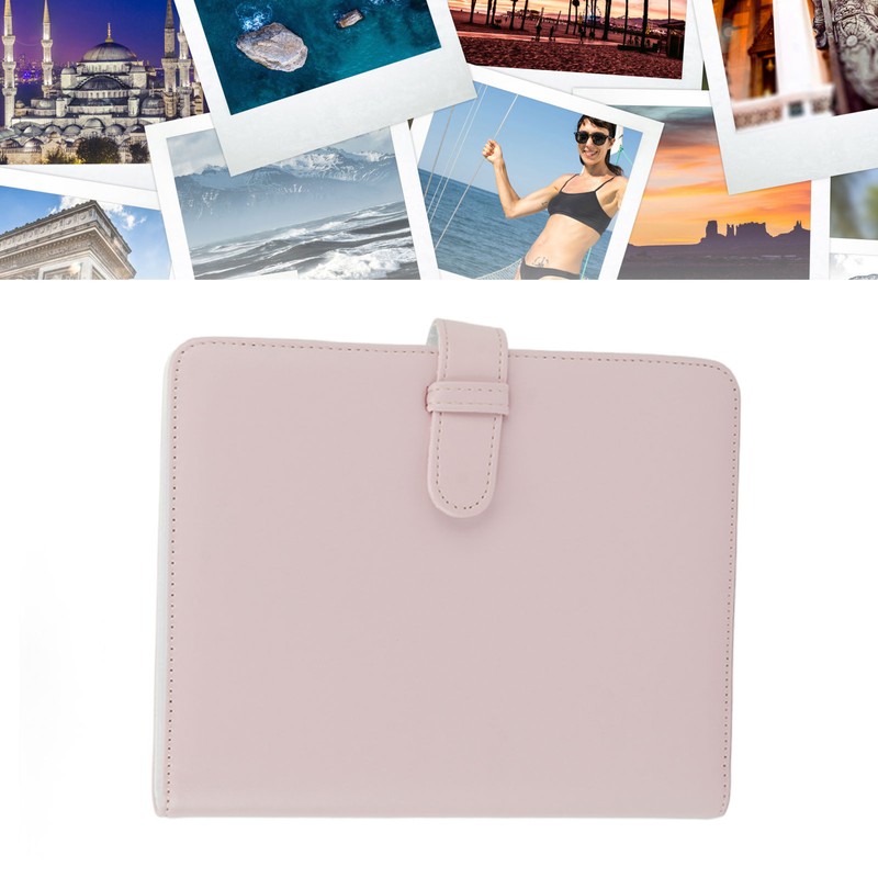 3 Inch 256 Pockets Photo Album PU Leather Photo Storage