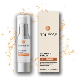 TRUESSE Ayurvedic Vitamin C Serum - Antioxidant Powers to Heal and Restore Skin for the Perfect Daily Glow - Hyaluronic Acid for Hydration
