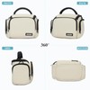Camera Bag DSLR Bag Crossbody Camera Case with Removable Strap
