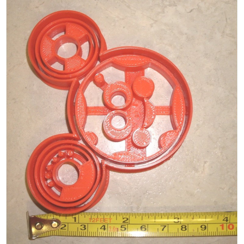 THEMED MAGICAL MOUSE TOODLES COMPUTER CLUBHOUSE SPECIAL OCCASION COOKIE CUTTER