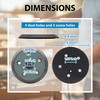 5 Inch Sander Replacement Pad 2 Pack, Competiable with Porter