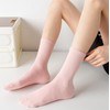 Remorty Womens Colorful Basic Sock -Unique Knit Cotton Crew Socks