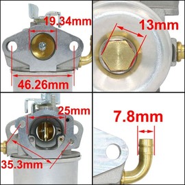 Replacement Parts For Carburetor Carb For Generac Pw 1292-2 2300 Psi Pressure Washer Mod-ZY5-5775