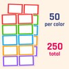 250 Pack - Coloured Labels Stickers Name Tags, 7.5 x