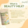 Dear Face Beauty Milk Japanese Collagen Melon Drink, 10 Sachets