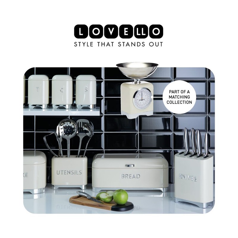 Kitchen Craft Food Storage Container, One Size, White