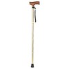Scallop Etched Folding Cane Color: Gold