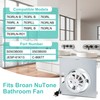 Hipoilk S0503B000 Bathroom Fan Motor Assembly for NuTone 763RLN B,