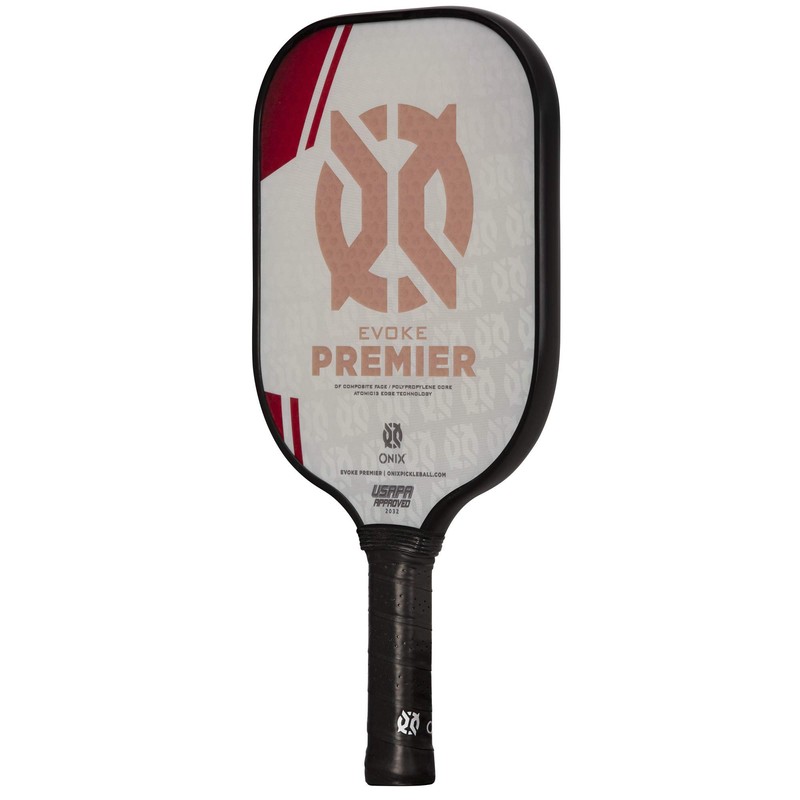 ONIX Evoke Premier Pickleball Paddle, Red, Heavy