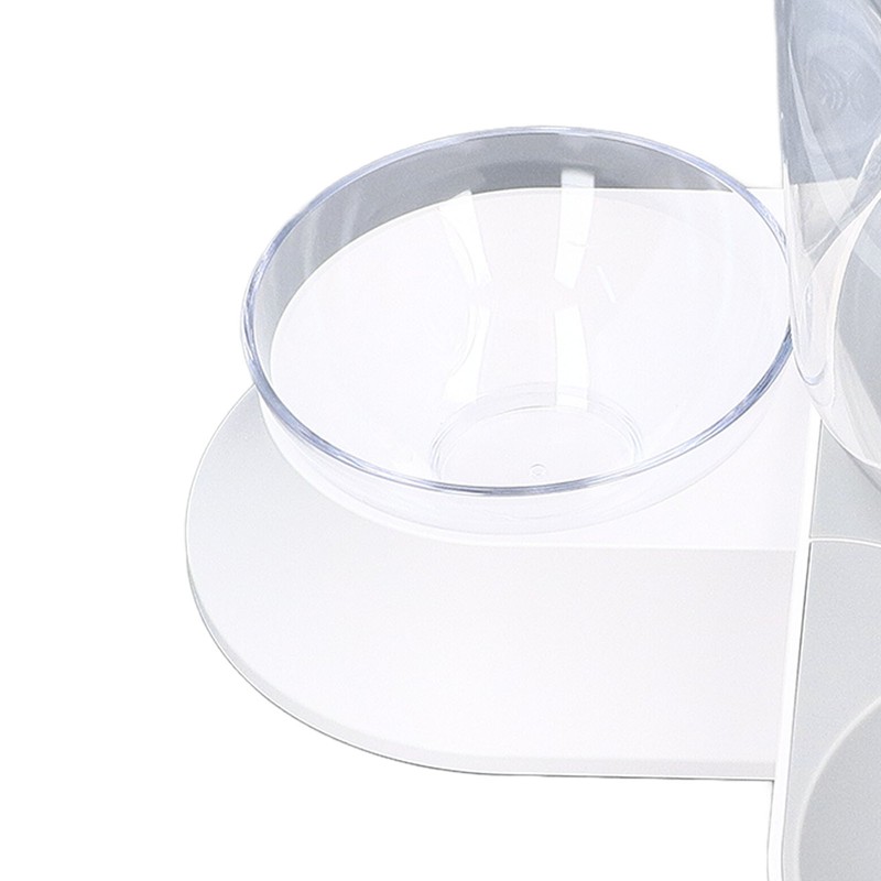 Pet Water Dispenser Food Feeder Cat Automatic Drinking Snail Shape