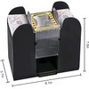 Nileole 6 Decks Automatic Card Shuffler, Battery-Operated for UNO,Phase10, Texas