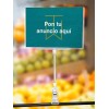 Exhivit Pinza Acrilico C/ Protector Y Extensión Porta Grafico 5