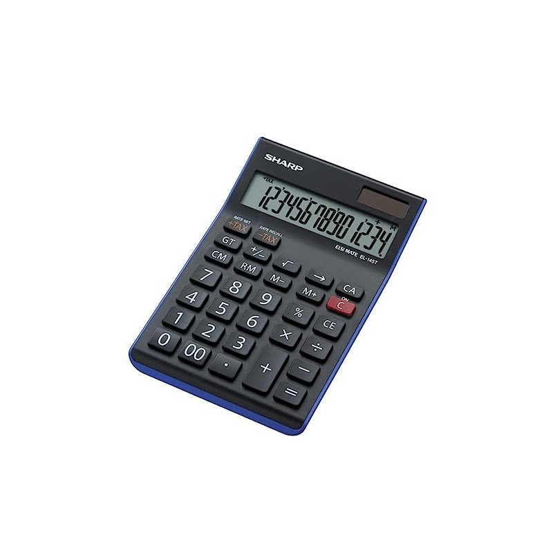 Sharp SH-EL145TBL Desktop Calculator