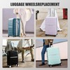 4Pack Wheels Replacement Kit Compatible With Samsonite Freeform Hardside Carry-On