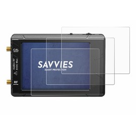 Savvies Pack of 6 Screen Protectors Compatible with TinySA Ultra Spectrum Analyser Screen Protector Ultra Transparent