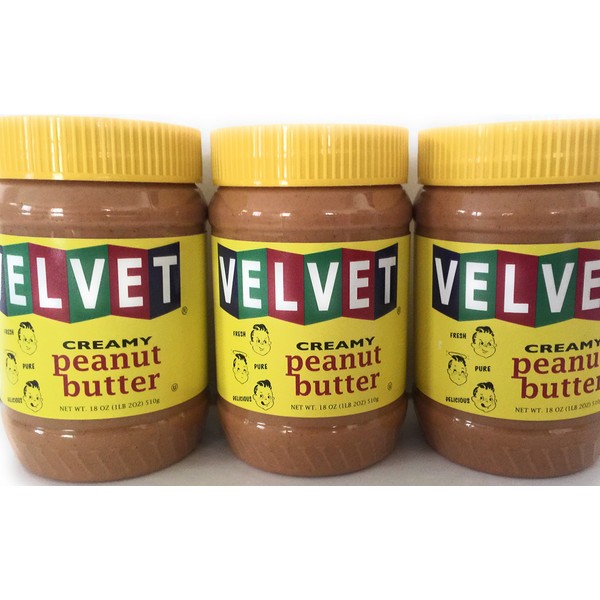Velvet Creamy Peanut Butter 3 Pack