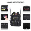 Romatime 37L Fishing Tackle Backpack with Rod Strap, Insulated Outdoor