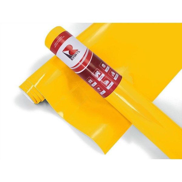Rvinyl 3M 2080 Series G15 Gloss Bright Yellow - 5ft