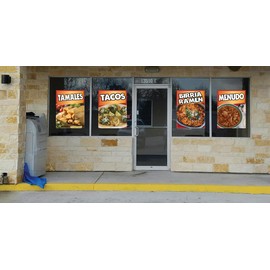 Generic Birria Ramen Decal Window Sticker Mexican Food Truck Concession Vinyl Restaurant Mexican Food Image Sticker Birria Soup Vinyl Stickers (18"" x 14"")