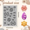 CHGCRAFT Sun Star Eyes Pattern Clay Texture Mat Mysterious Divination