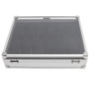 12 Grids Aluminum Watch Display Storage Box Rectangular Suede Side