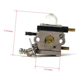 The ROP Shop | Carburetor with Gaskets and Bulb for Mantis 7222, 7222E, 7222M, 7225 Tillers