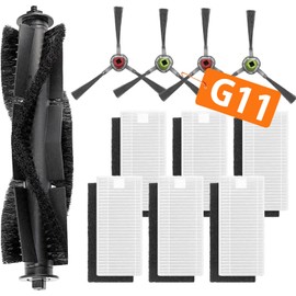 BBT BAMBOOST Replacement Parts Fit for Thamtu G11 Robot Vacuum Cleaner Only, Filter, Side Brush, Main Brush, Rolling Brushes, Vacuum Accessories