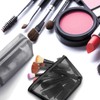 Boao 3 Piece Mesh Cosmetic Bag Mesh Makeup Bag with