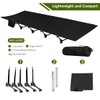 SKDGPS Camping Cot, Ultralight Folding Backpacking Cot, Outdoor Bed Supports