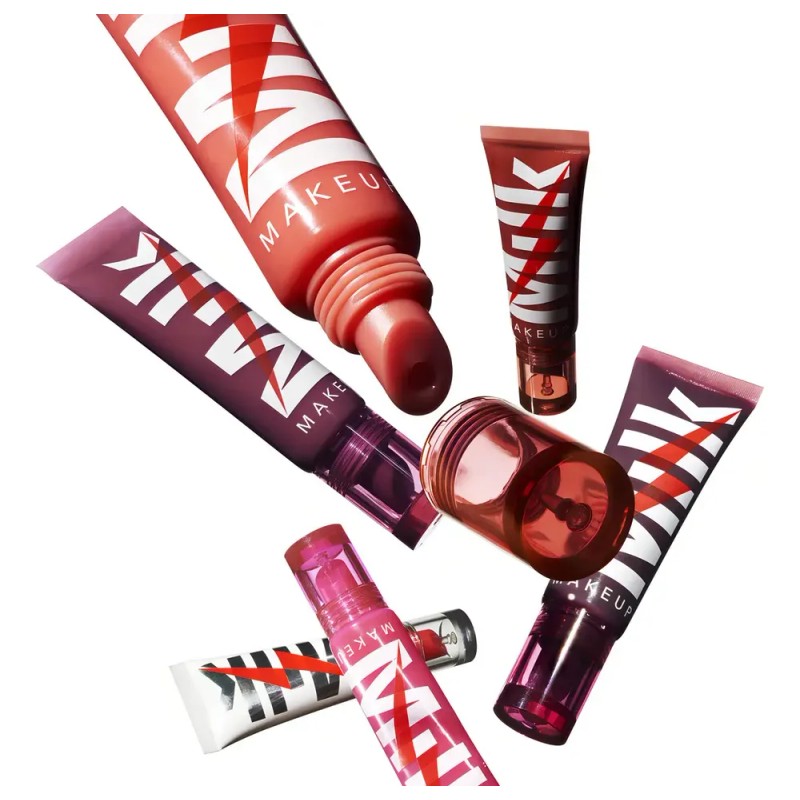 Maquillaje Vegano Lip Plumper Gloss Milk, Bombeado Eléctrica
