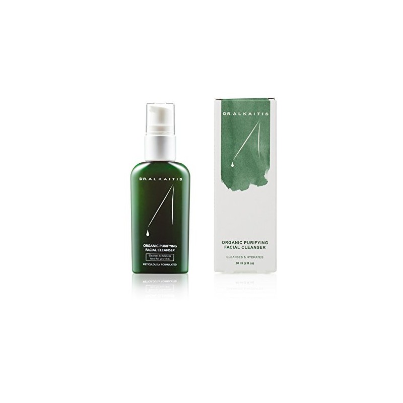 DR. ALKAITIS Organic 2 oz Mid Size Purifying Facial Cleanser