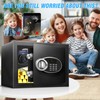 1.8 Cu Ft Safe Box with Fireproof Waterproof for Documents
