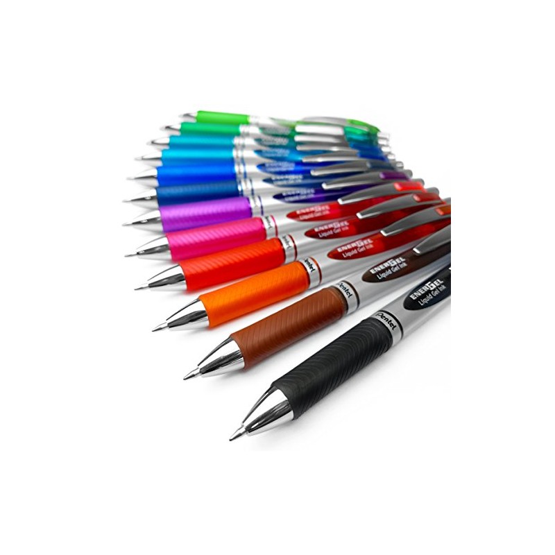 ENERGEL Pentel XM BL77 - Retractable Liquid Gel Ink Pen