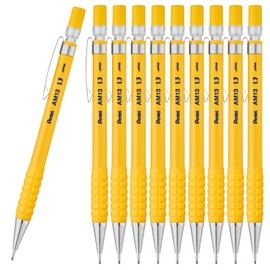 Pentel Sharp Pencil AMAIN Sharp 1.3mm Yellow 10 Pieces AM13-G(10)
