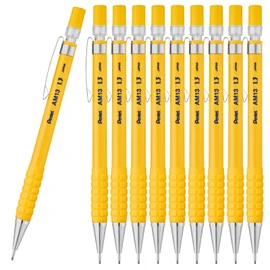 Pentel Sharp Pencil AMAIN Sharp 1.3mm Yellow 10 Pieces AM13-G(10)