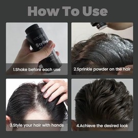 Polvo texturizador para peinar el cabello, 1.05 oz, polvo suave y esponjoso para peinar el cabello, sin ensuciar, volumen para el cabello             