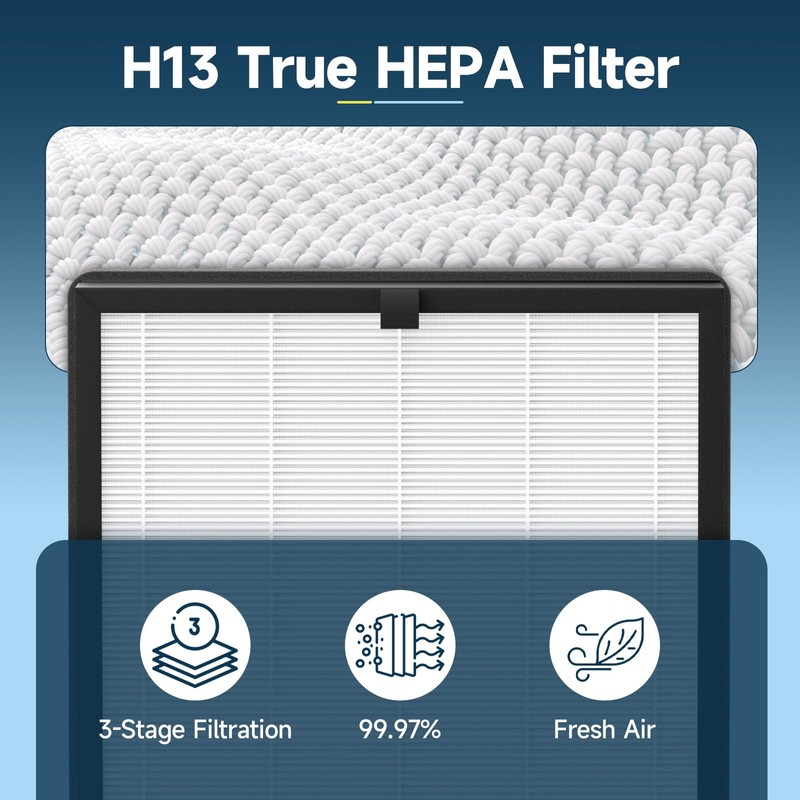 2 Pack F1 Replacement Filter Compatible with AMEIFU F1 Air