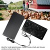 10W Solar Panel Powered Fan Efficient Fast Cooling Solar Powered