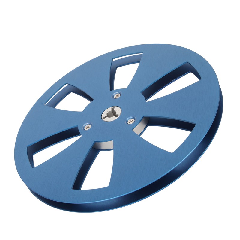 1/4 7 Inch Empty Reel 6 Hole Aluminum Alloy Open