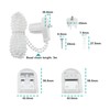 ECSiNG 25 mm Roller Blind Repair Kit Plastic Roller Blind