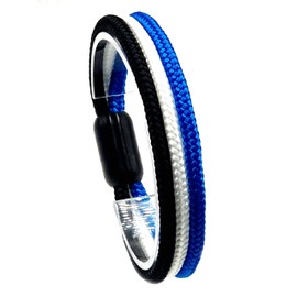 Generisch JoJewelry Hamburg Fan Bracelet, Nylon, No Gemstone