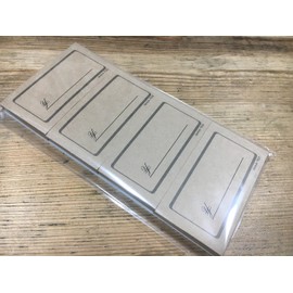 4 Kraft Paper Bill Notes (100 Sheets/Book)