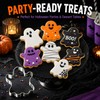 Ririess Halloween Ghost Cookie Cutter, 3.2 Inch Stainless Steel
