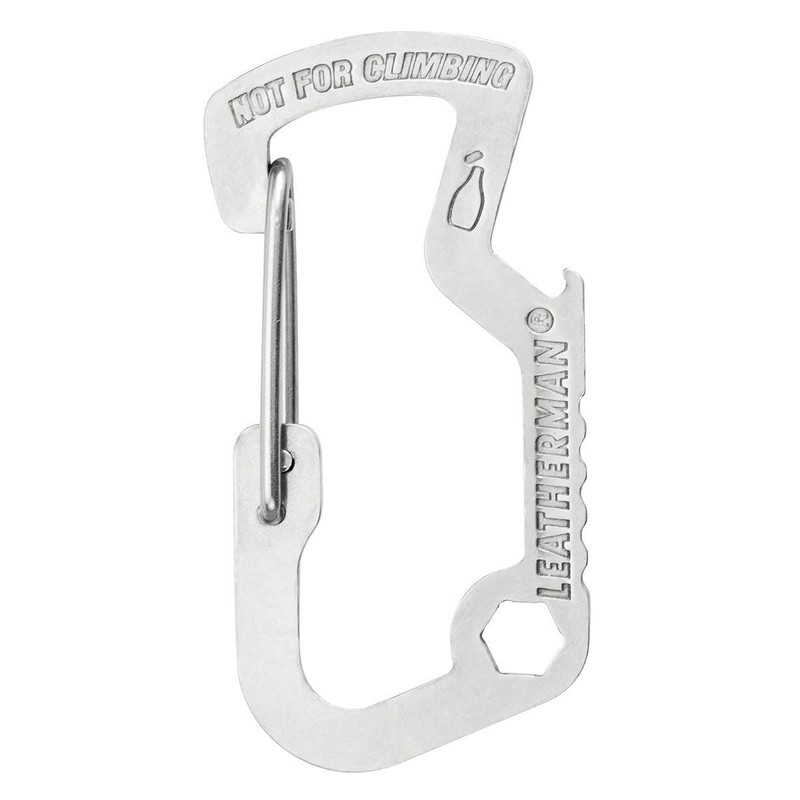 Leatherman Carabiner - Suitable for Attaching Items, Includes Bottle Opener