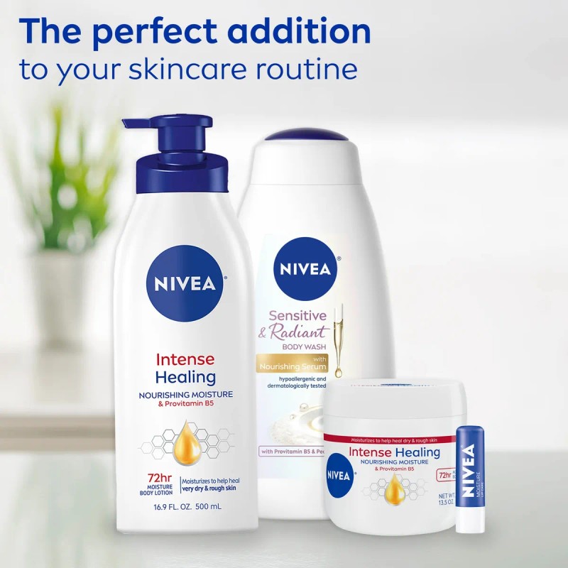 Nivea Crema Curativa Intensa, Crema Corporal Hidratante Par