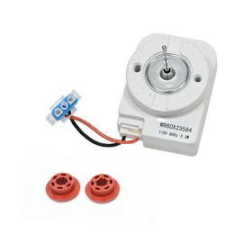 WR60X23584 WR02X12008 Refrigerator Evaporator Fan Motor Component Compatible with GE Refrigerator Replaces WR60X31522 WR60X28783 WR60X10046 WR60X10141 WR60X10346 PS10063450 WR60X10045